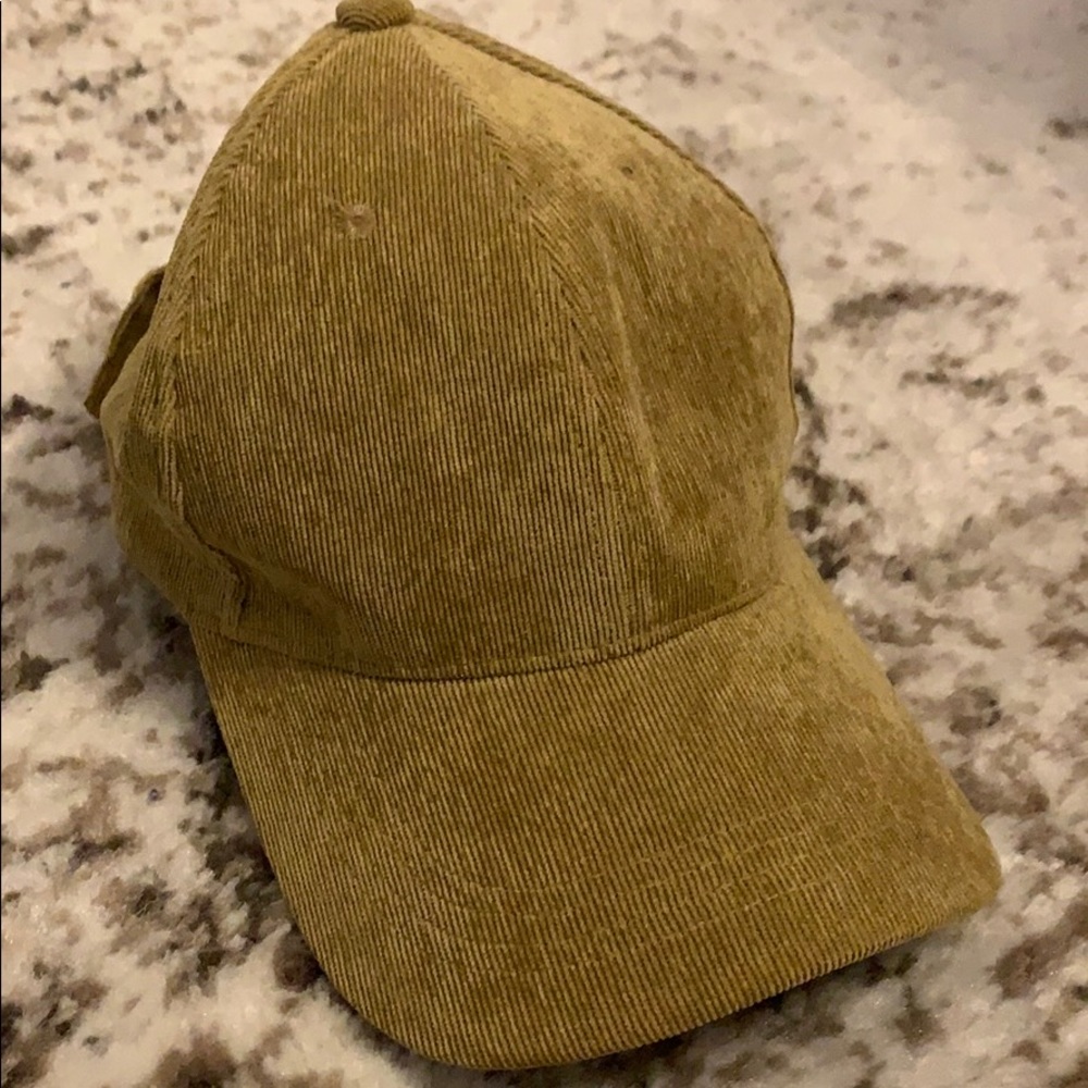Corduroy hat